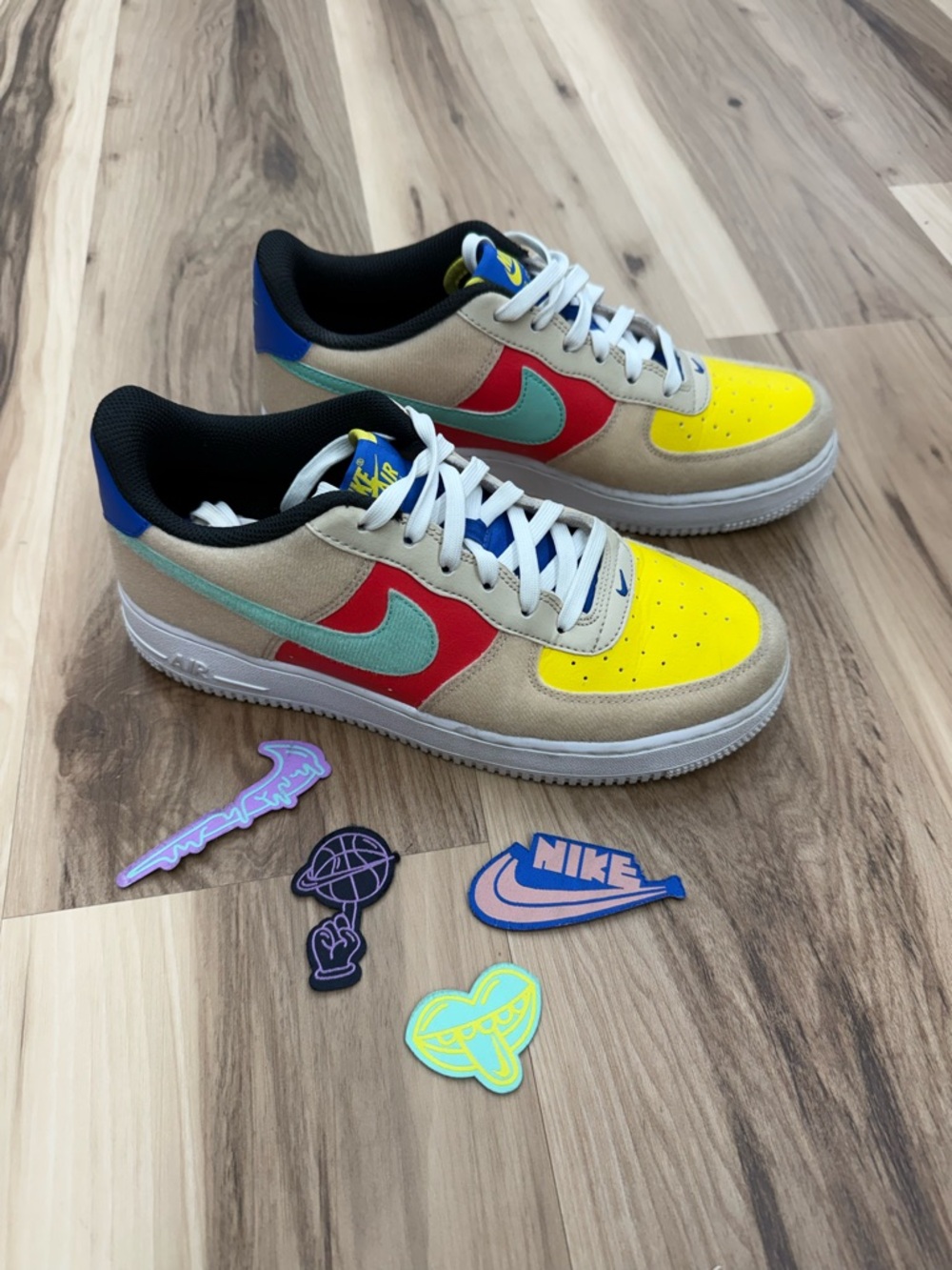 Nike Air Force 1 Velcro Low-Top Sneakers